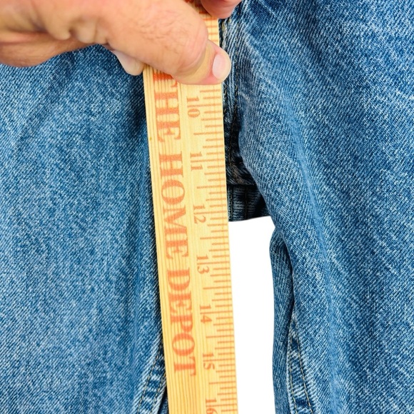 EUC Lee Men's Light Blue Straight Jeans Sz 36x32 - Picture 3 of 8